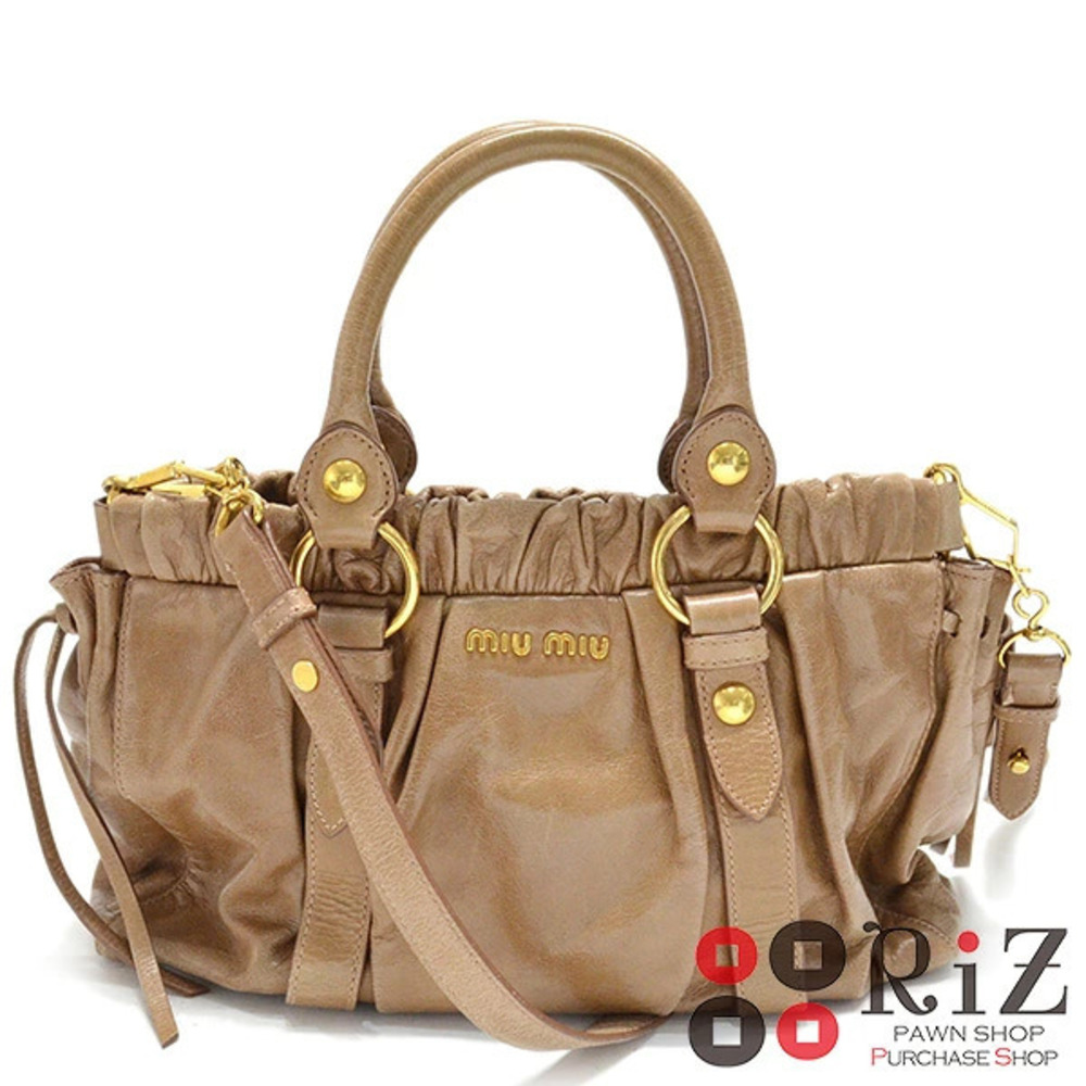 Miu Miu Handbag Beige